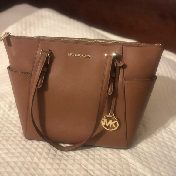Michael Kors Camal/Tan Tote Bag - Picture 6 of 16